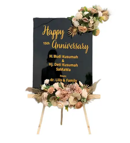 Papan Bunga Akrilik Makamhaji