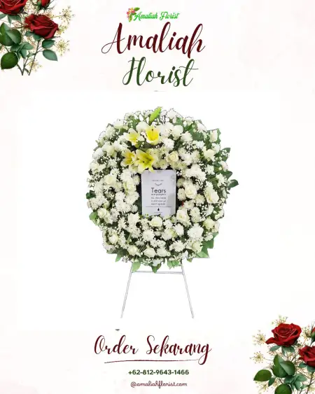 Krans Bunga Duka Makamhaji